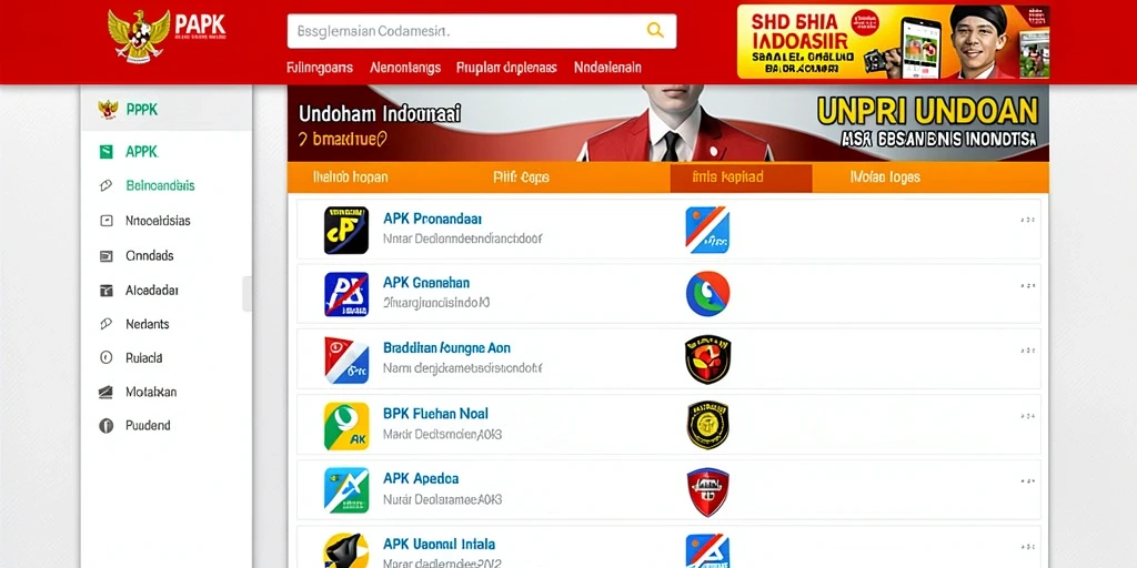 Tampilan awal game yang menarik dan intuitif.