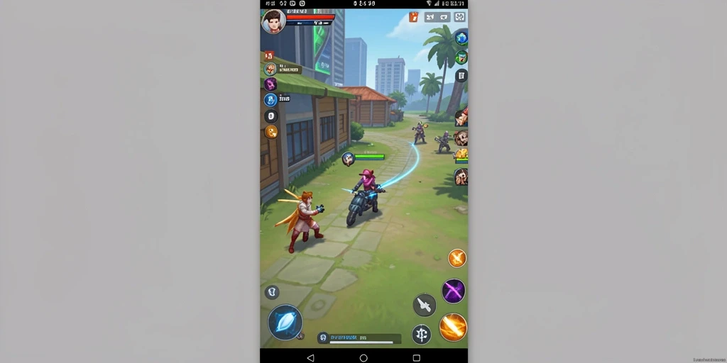 Screenshot ini menunjukkan antarmuka permainan yang menarik.