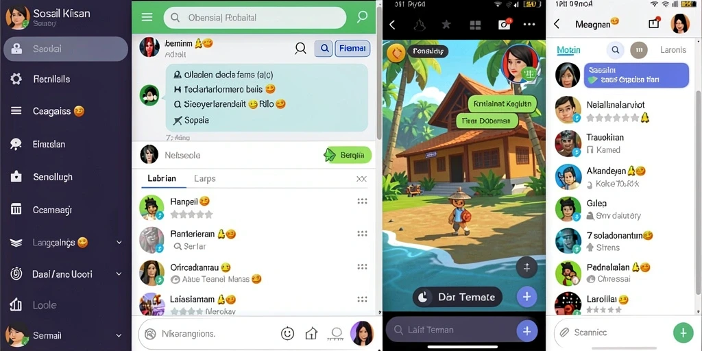 Tampilan awal DEWA1000 yang menarik dan intuitif.