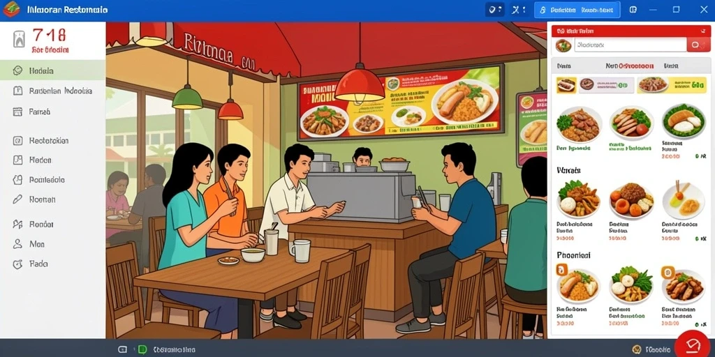 Tampilan antarmuka KIKOTOTO yang bersih dan menarik.
