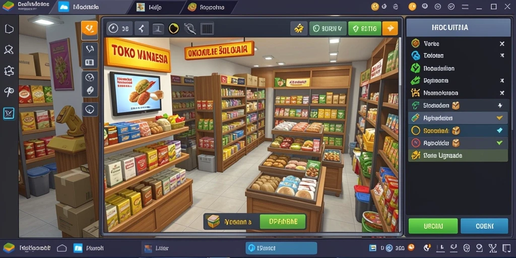 Tampilan antarmuka yang user-friendly dan menarik.