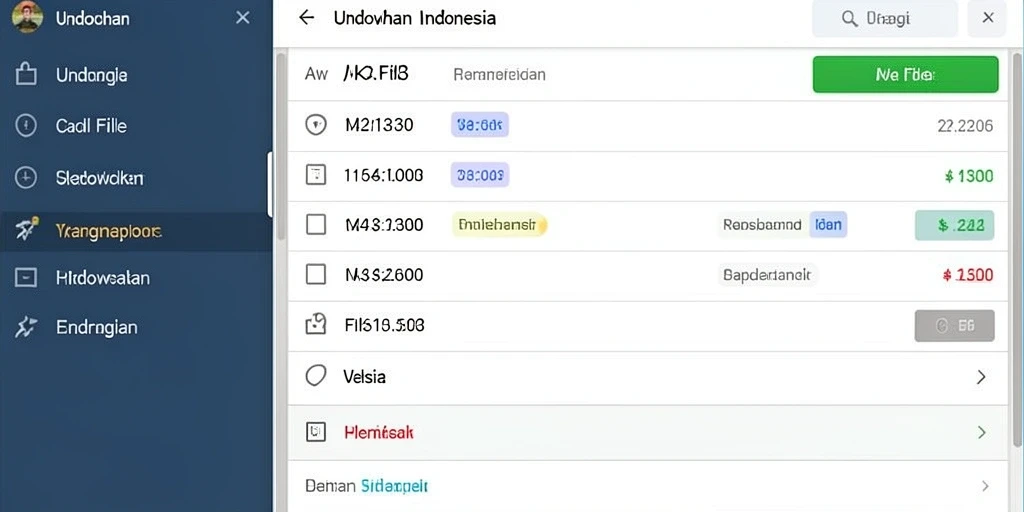 Tampilan antarmuka yang menarik dan mudah digunakan.