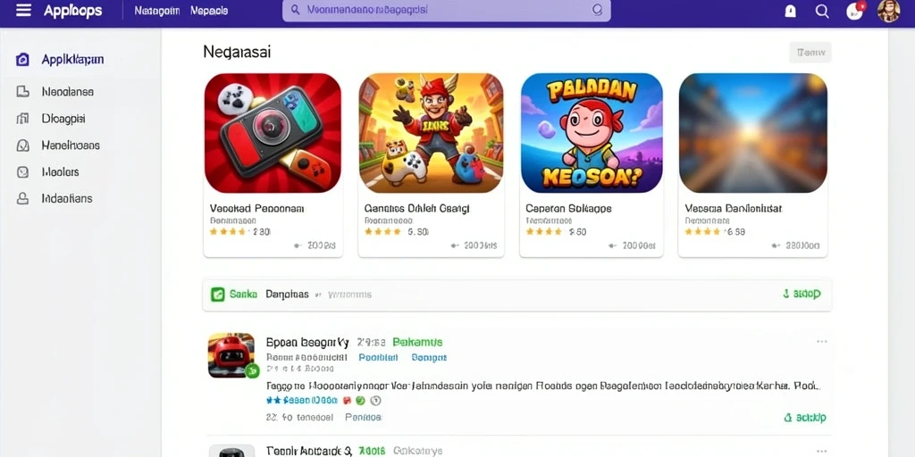 Tampilan antarmuka yang menarik dan user-friendly.