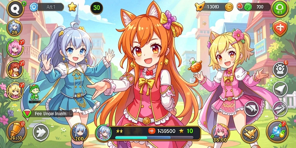 Screenshot aplikasi NEKO4D menampilkan grafis yang memukau dan antarmuka yang ramah pengguna.