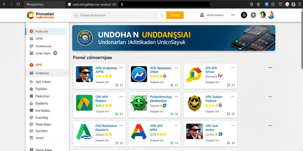Pengguna sedang menyelesaikan misi menarik.