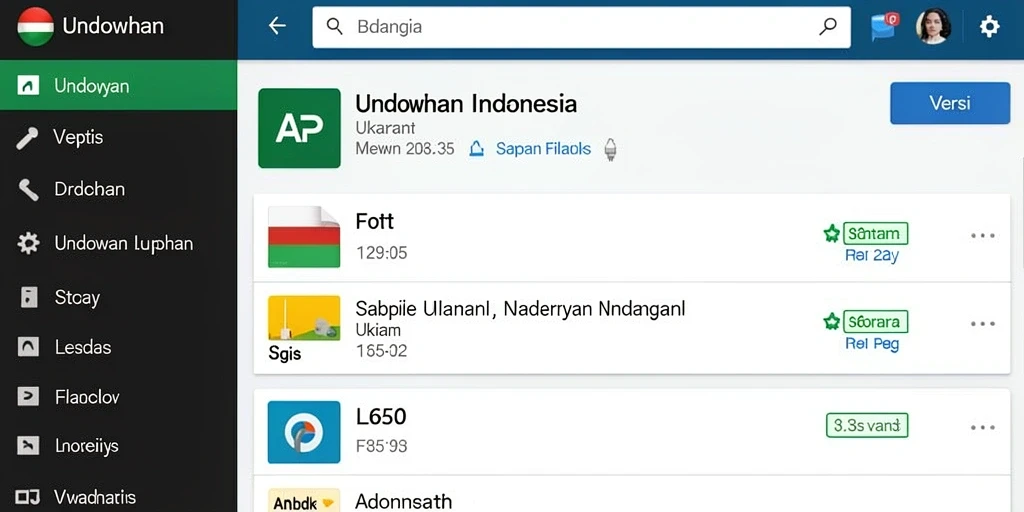 Tampilan antarmuka yang menarik dan mudah dinavigasi.