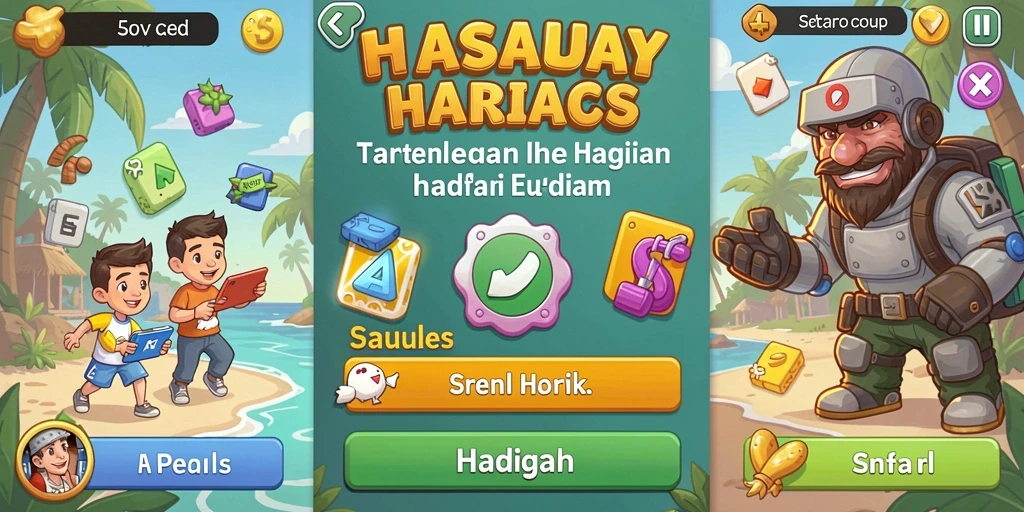 Tampilan awal yang menarik dan intuitif.