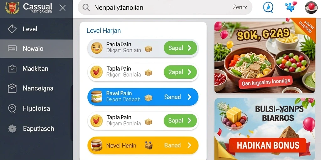 Tampilan antarmuka yang menarik dan mudah digunakan.
