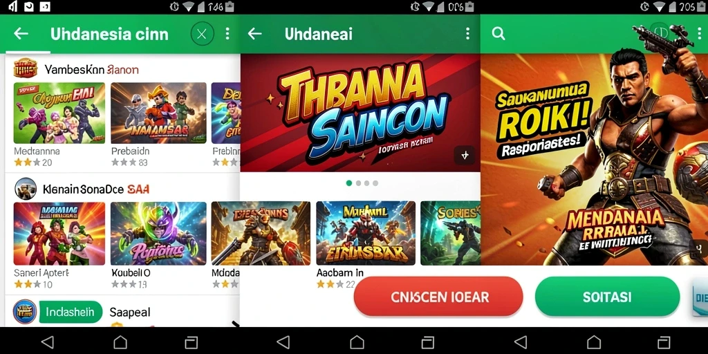 Tampilan antarmuka yang user-friendly.